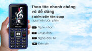Điện thoại Masstel IZI 206 2 Sim Dành Cho Người Già Pin Trâu Điện Thoại