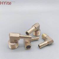 ❡□ Brass Hose Barb Fitting Elbow 6mm 8mm 10mm 12mm 16mm To 1/4 1/8 1/2 3/8 BSP Male Thread Barbed Coupling Connector Joint Adapter