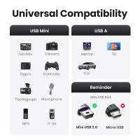 Ugreen mini USB Cable mini USB to USB Fast Data Charger CABLE FOR MP3 MP4 Player Car DVR GPS Digital Camera HDD MINI usbhot