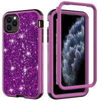 IPhone Case 11 Pro,iPhone 11 Pro Maxกรณี,iPhone 11,ผู้หญิงBling Glitter Heavy Duty Hybrid 3 In 1ทนทานเคสป้องกันการกระแทกสำหรับApple iPhone 11 Pro Max/11 Pro/11