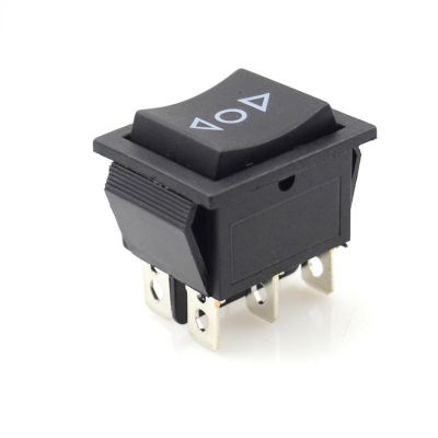 6 Pin 3 Position Boat (On)Off(On) Momentary Rocker Switch DPDT 16A 250V AC 20A 125VAC