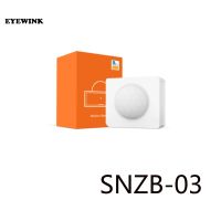 เซ็นเซอร์ตรวจจับการเคลื่อนไหวซิกผึ้งอัจฉริยะซิกบี SNZB-03เครื่องตรวจจับควันระบบรักษาความปลอดภัยอัจฉริยะสำหรับบ้านทำงานร่วมกับ Zridge ผ่านแอป Ewelink