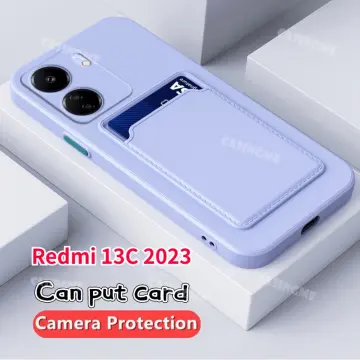 For Xiaomi Redmi 13C Case Xiaomi Redmi 13C Cover Soft Angel Eyes Liquid  Silicone Bumper Protective