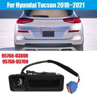 Car Rear View Camera Tailgate Handle Rear View Camera Assembly Backup Parking Assist Camera 95760-D3700 for Hyundai Tucson 2018-2021