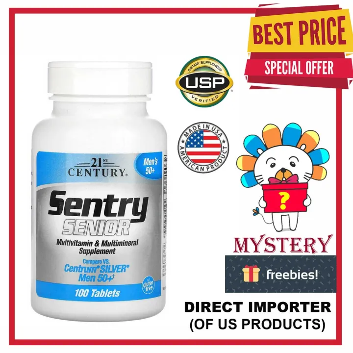 21st Century, Sentry Senior, Multivitamin & Multimineral Supplement
