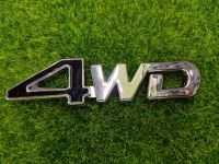 LOGO 4WD สำหรับติดท้ายรถกระบะได้ทุกรุ่น มี 3 สี