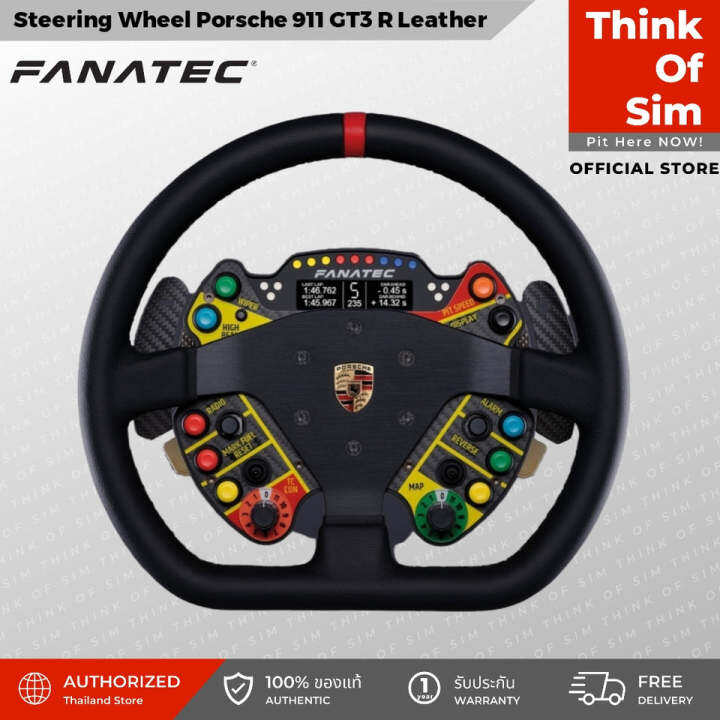 Fanatec Podium Steering Wheel Porsche Gt R Leather Complete