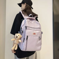 High Quality Waterproof Backpack Women Large Capacity Nylon Schoolbag for Teenage Cute Casual Classical Girls Student Travel Bag
