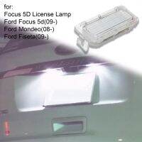 Gucanou ไฟส่องป้ายทะเบียนรถ,ไฟ LED ความสว่างมากกันน้ำสำหรับ Ford Focus/Mondeo/Fiseta จำนวน2ชิ้น