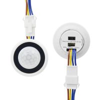 Yingke 220V 110V Pir การ Saklar Lampu Sensor การเคลื่อนไหว/การหน่วงเวลาการปรับโหมดอัจฉริยะสวิตช์อินฟราเรดเปิด/ปิดอัตโนมัติไฟโคมไฟ Led