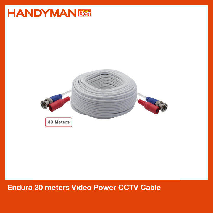 Endura 30 meters Video Power CCTV Cable | Lazada PH