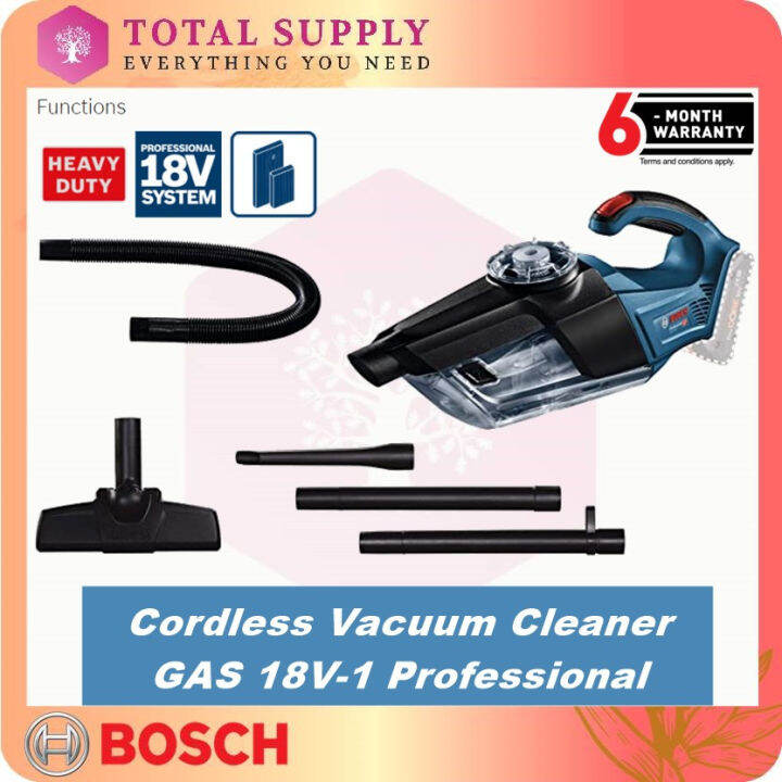 GAS18V1 BOSCH 18V HANDHELD CORDLESS VACUUM CLEANER [ 0 601 9C6 2L0 ] BOSCH UPGRADED GAS18VLI