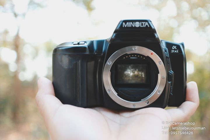 ขายกล้องฟิล์ม-minolta-3xi-serial-14212013-body-only