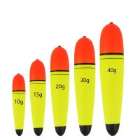 ✐✣✠ 5Pcs EVA Slip Bobbers Fishing Floats and Bobbers Spring Oval Slip Floats for Crappie Catfish Panfish Walleyes Fishing