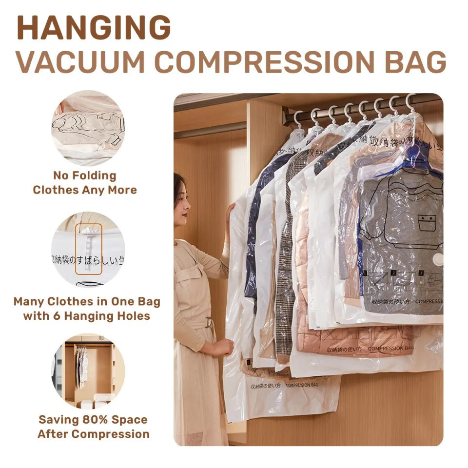 Hanging Garment Vacuum Bag