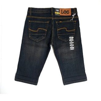 jeans กางเกงขาสั้น กางเกงยีนส์ขาสั้นชาย 3 ส่วน ทรงเดฟ-ผ้ายืด กระเป๋าหลังลาย NUDDY มี 4 สี  Size. 28-44