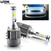 iJDM Car H15 LED Bulb Headligh 24W 2000LM Wireless Car Headlight Lamp 12V Conversion Driving Light 6500K White For VW Audi BMW