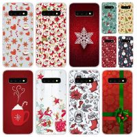 ✶☒ Soft Silicone Case For Samsung Galaxy S21 S20 Uitra S10 S9 S8 Plus Lite Ultra S20fe S10e S7Edge Christmas