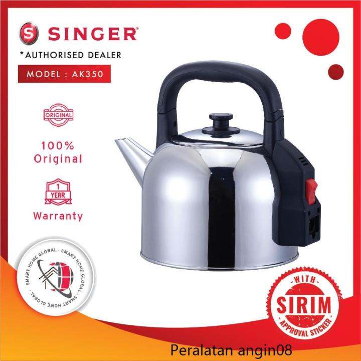 electric kettle Singer AK350 5.0L Electric Kettle☜ Lazada