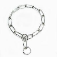 Heavy Metal Duty Solid Stainless Steel Dog Choke Chain Collar สร้อยคอสัตว์เลี้ยงสำหรับ Pit Bull, Mastiff, Bulldog, Big Breeds-mqte1745