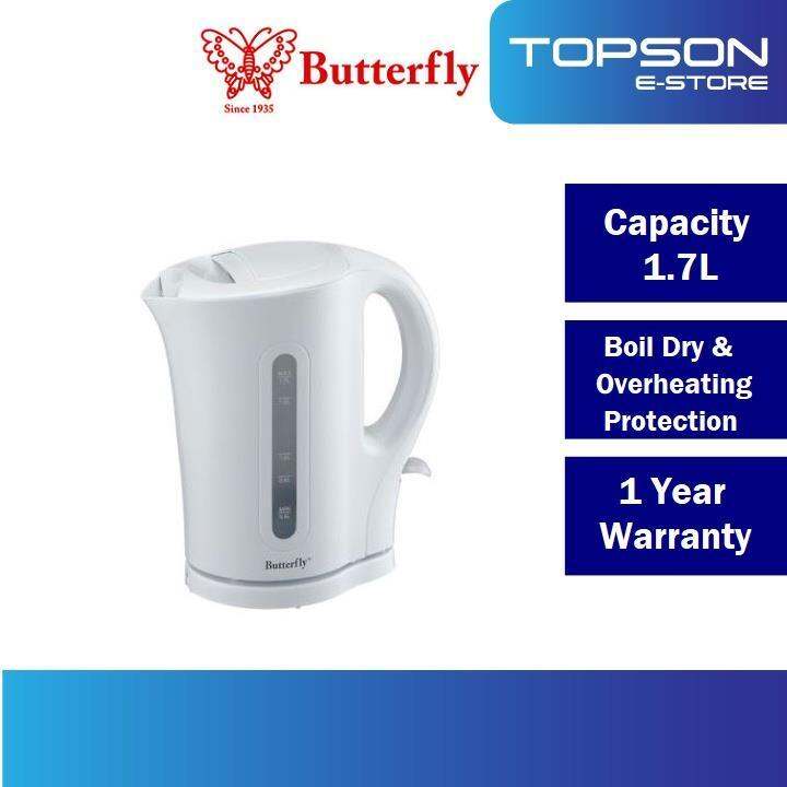 Butterfly 1.7 Litre Electric Jug Kettle BJK2820 Lazada