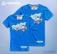 Rudedog เสื้อยืดหญฺิง รุ่น Airline สีฟ้า (ราคาต่อตัว)