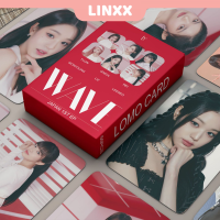 LINXX 55 Pcs IVE WAVE Album Lomo Card Kpop Photocards  Postcards  Series