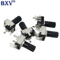 +——{} 10PCS RV09 Vertical 12.5Mm Shaft 1K 2K 5K 10K 20K 50K 100K 0932 Adjustable Resistor 9 Type 3Pin Seal Potentiometer