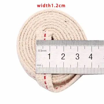 4.5m Kerosene Lamp Wick Braided Cotton Wick Flat Oil Lamp Wick For Oil Lamp