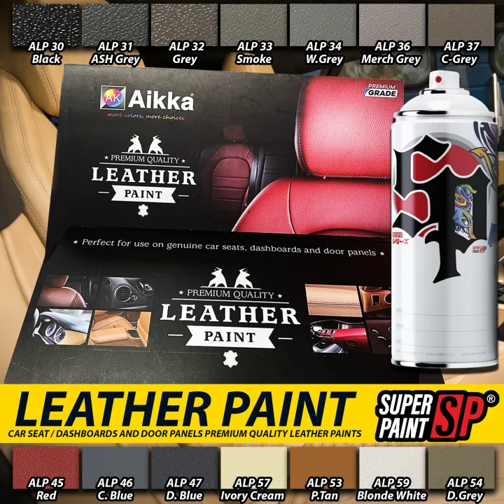 AIKKA Leather Paint Car Interior Paint 370ml Aerosol Can Tin DIY Cat