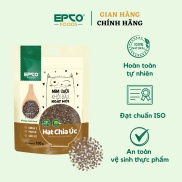 Hạt Chia Đen EPCO FOODS Xuất Xứ Úc 100g túi Không Chất Bảo Quản Giàu Omega