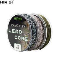 35LB 7M Carp Fishing Tackle Leadcore Braided Line for Carp Hair Rigs 3 Color Braided Lead Line Fishing Lines