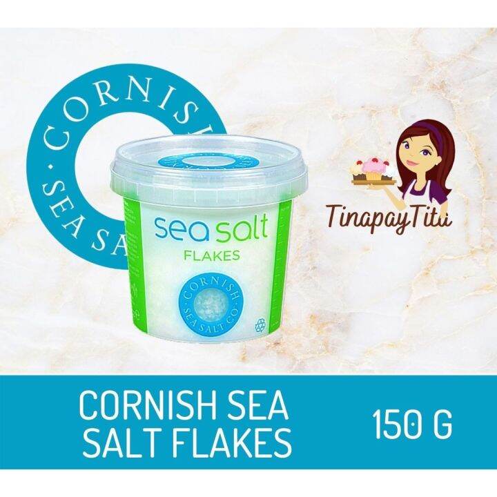 Cornish Sea Salt Flakes Flakey Sea Salt 150g Lazada Ph