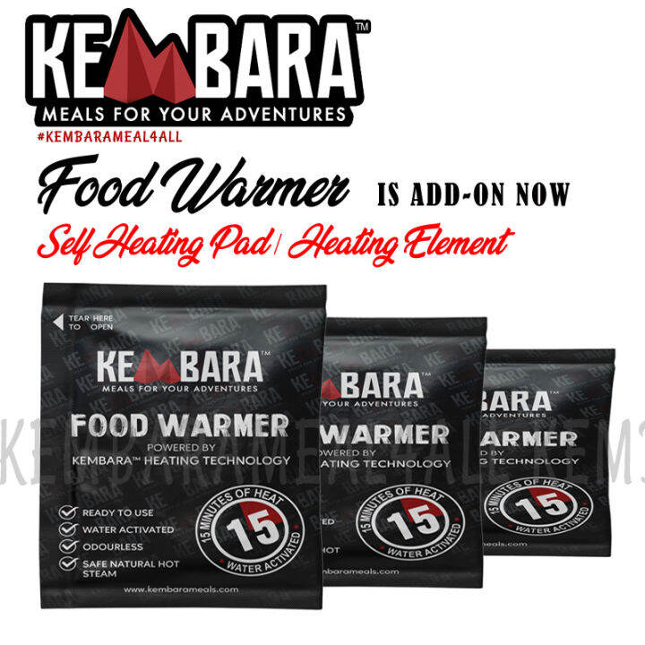 Kembara Meal Food Warmer Self Heating Pad / Heating Element (1 pcs