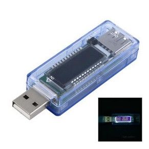 HOT!!ลดราคา 1.2" OLED USB Charger Capacity Power Current Voltage Detector - Blue ##ที่ชาร์จ แท็บเล็ต ไร้สาย เสียง หูฟัง เคส Airpodss ลำโพง Wireless Bluetooth โทรศัพท์ USB ปลั๊ก เมาท์ HDMI สายคอมพิวเตอร์