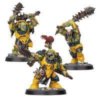 Warhammer Aos Contingent Of Night Clay World MoErGe 3 G เหล็กหูเป่ย์เจ้านาย Morgok S Krushas