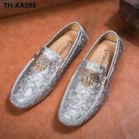 Han edition the tide high-quality business doug shoes male big code 3648 loafers female lovers