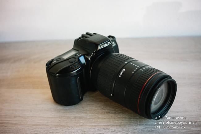 ขายกล้องฟิล์ม-minolta-a3xi-serial-11207995-พร้อมเลนส์-sigma-70-300mm