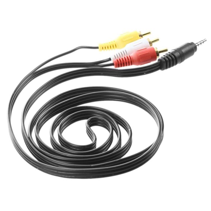 4-9ft-3-5mm-plug-to-3-rca-male-adapter-av-extension-cable-for-tv-vcd-dvd