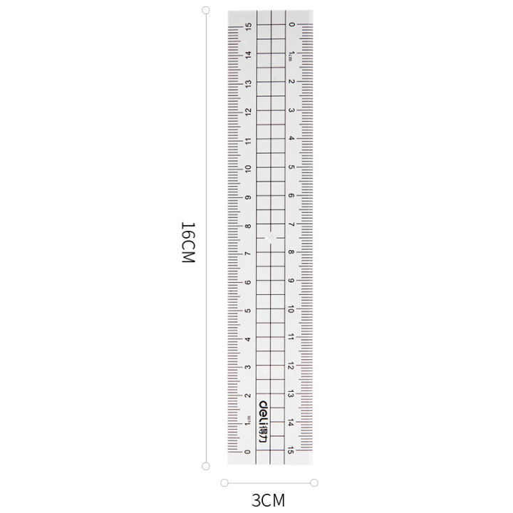 4pcs-set-of-deli-71988-grid-multifunctional-drawing-combination-ruler-triangle-plate-protractor-student-office-supplies