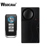 【LZ】✒  Wsdcam Bike Alarm Door Window Security Wireless Door Vibration Sensor Alarm Host Burglar Security Alarm Anti Lost Reminder