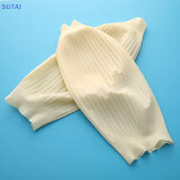 ?【Lowest price】SUTAI 1คู่ Multi-use Latex แขนกันน้ำห้องครัวบ้านทำความสะอาดบ้าน