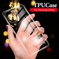 Clear Soft Case For Samsung S21 FE S20 Ultra S10 S9 Plus Note 20 10 A82 A72 A52 A42 A32 A02 F62 A90 5G Ultra-thin Silicone Cover