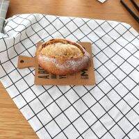 Kitchen Placemats Household Non-slip Tablemat Cotton Placemats Plaid Tea Towel Washable Kitchen Rag