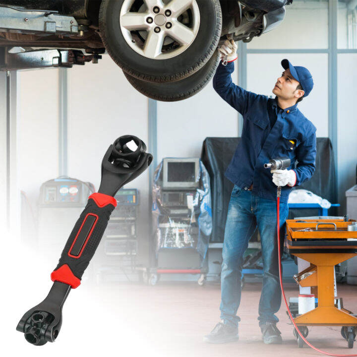 【Ready Stock】8 In 1 Tools Socket Works Universal Ratchet Spline Bolts ...