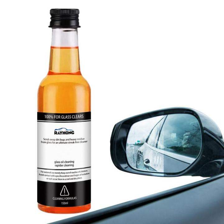 Glass Oil Film Remover Car Glass Cleaner 150ml Auto Glass Cleaner for