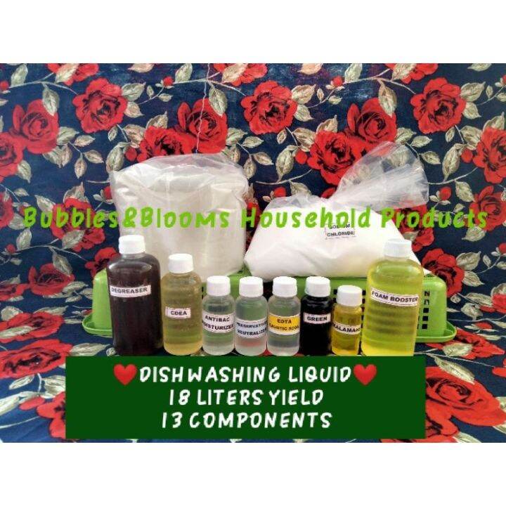 DISHWASHING LIQUID ( pure labs and foambooster) 1819 Liters Lazada PH