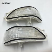 Cafoucs LED Rearview Turn Signal Lights Rear View Mirror Lamp Yellow Light For Honda Crv Cr-V 2007-2011 Crosstour 2011-2014