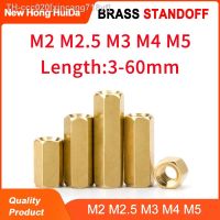 M2 M2.5 M3 M4 M5 Brass Hex Male Female Standoff Pillar Stud Mount Spacer Hexagon PCB Motherboard Hollow Bolt Screw