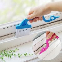 Swan Shape Window Groove Cleaning Brush Scraper Brush Sill Crevice Cleaner Household Cleaning Brush Wheel Kitch Tool Small Brush